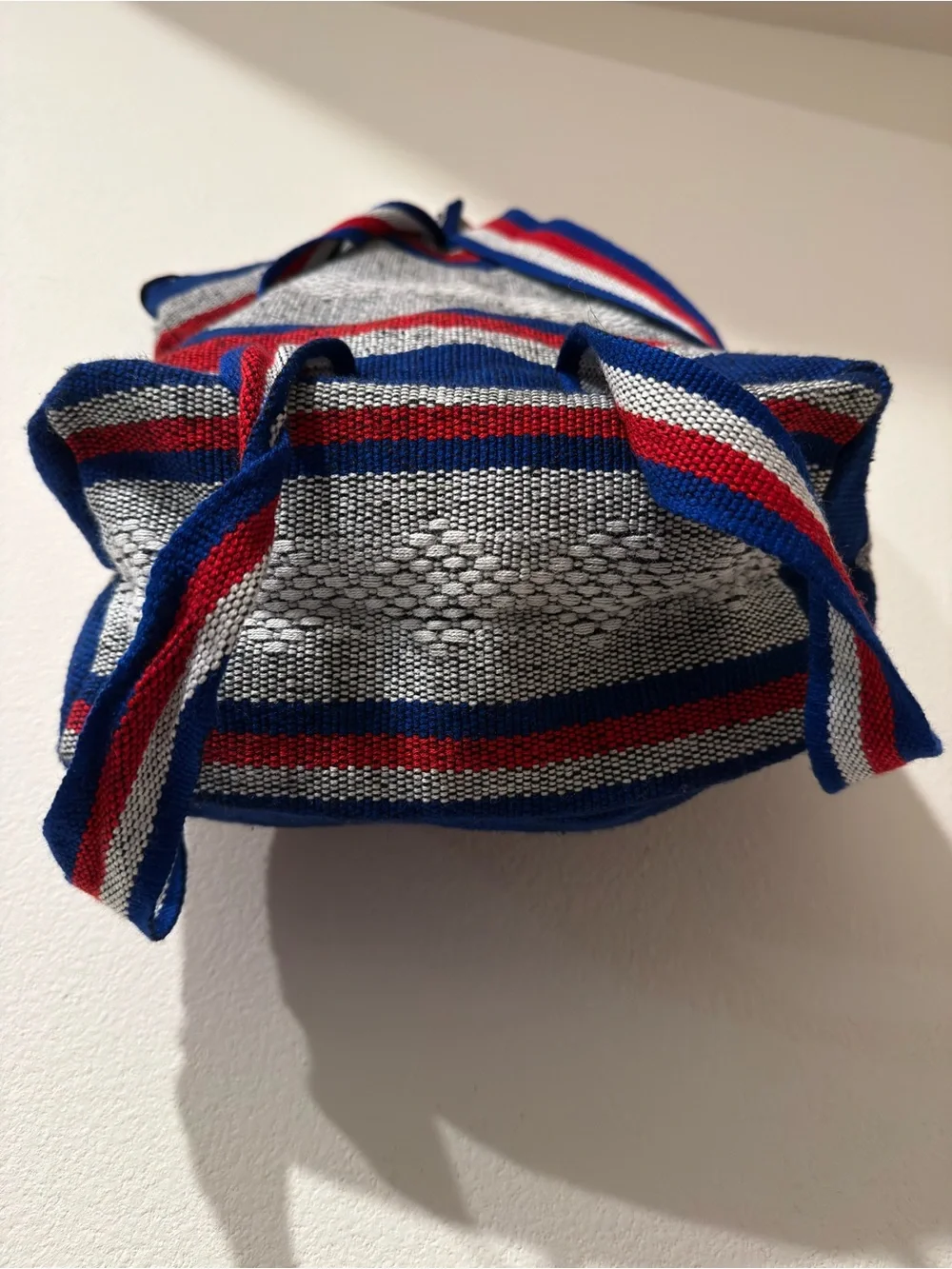 New England Patriots Woven‎ Knit Backpack - Blue/Red/Grey
